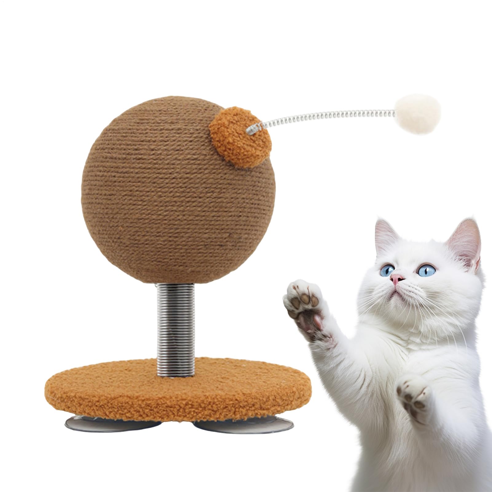 Jouet interactif pour chat - Jeu d'exercice de salon et appartement multi-animaux