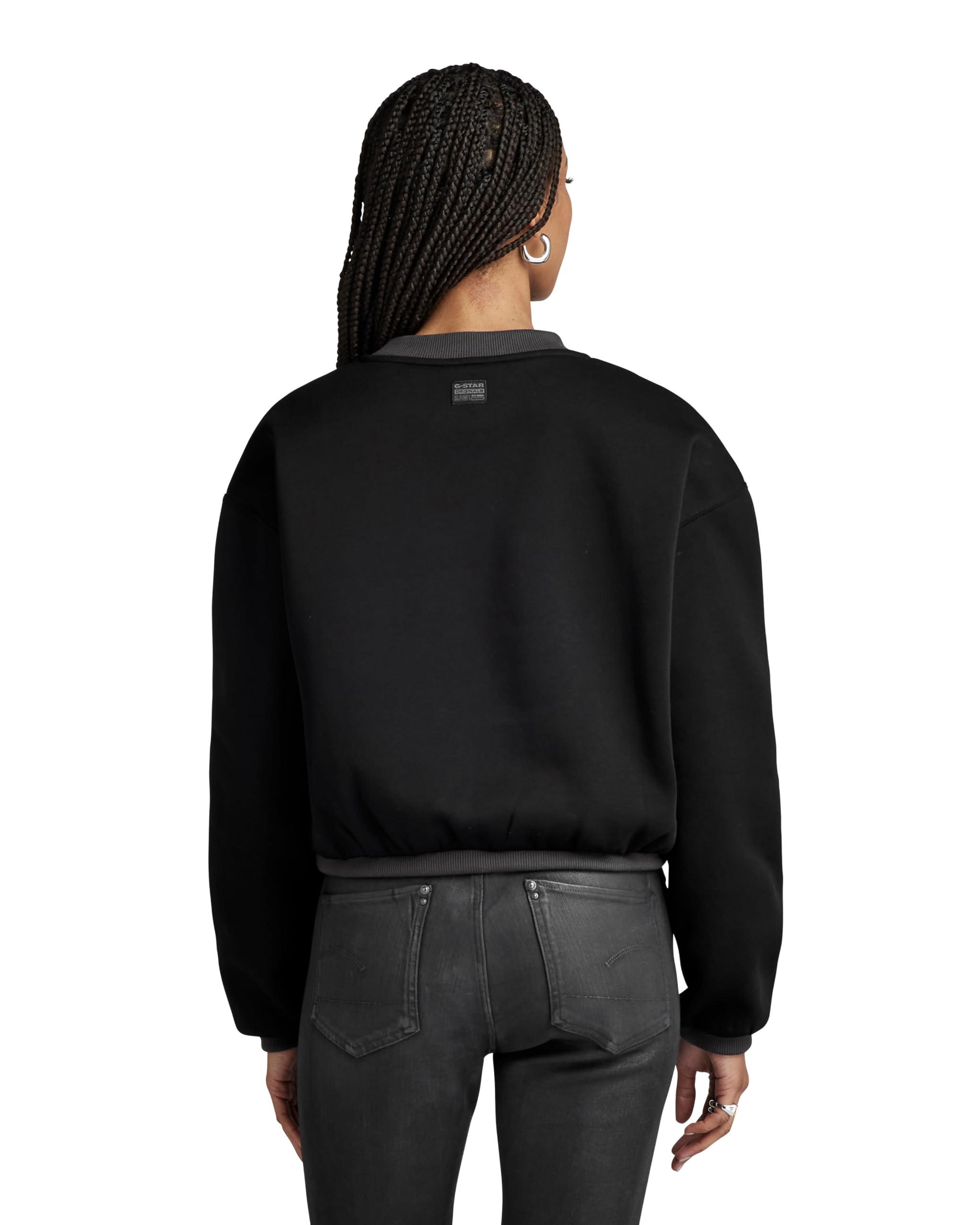 G-STAR Damen Badge Logo Oversized Sweater
