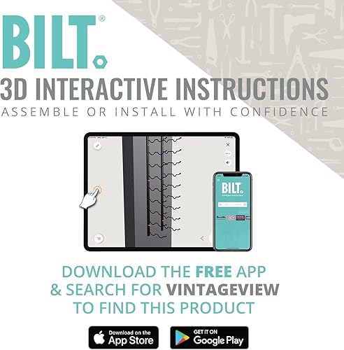 Miniatura 5 de VintageView W Series Pro Wine Rack 8 - Kit de estante para botellas de vino montado en la pared, elegante y moderno almacenamiento de vino con