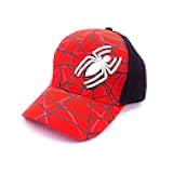 Spiderman Hat for Boys, Breathable Spiderman Baseball Cap for Toddlers, Boys Ages 3-9