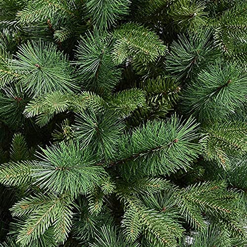 Árbol de Navidad de simulación híbrida PE y PVC, pino artificial encriptado de 5, 6 y 7 pies 2