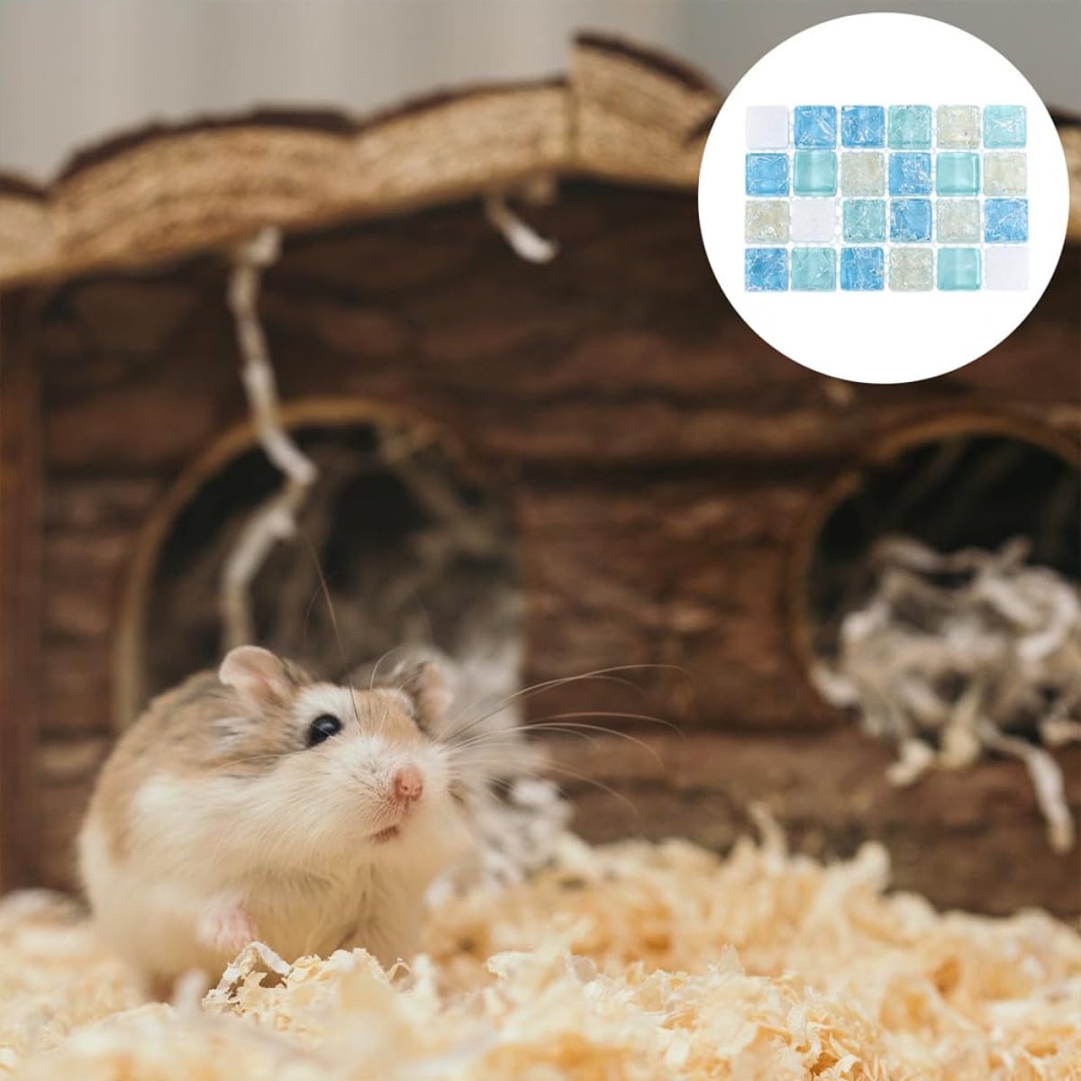 YARNOW Sommer Kühlplatte für Haustiere 2 Stück Spar Material Kühlbett als Schlafplatz für Kaninchen und Hamster für Outdoor Nutzung
