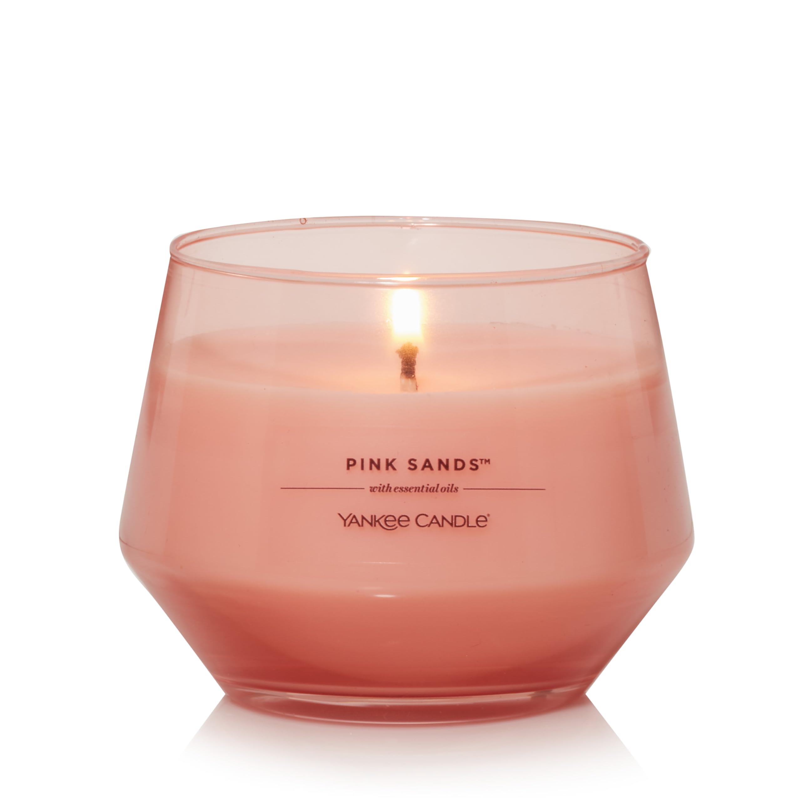 Yankee Candle Studio Scented Candle, Pink Sands, 8 cm x 10 cm