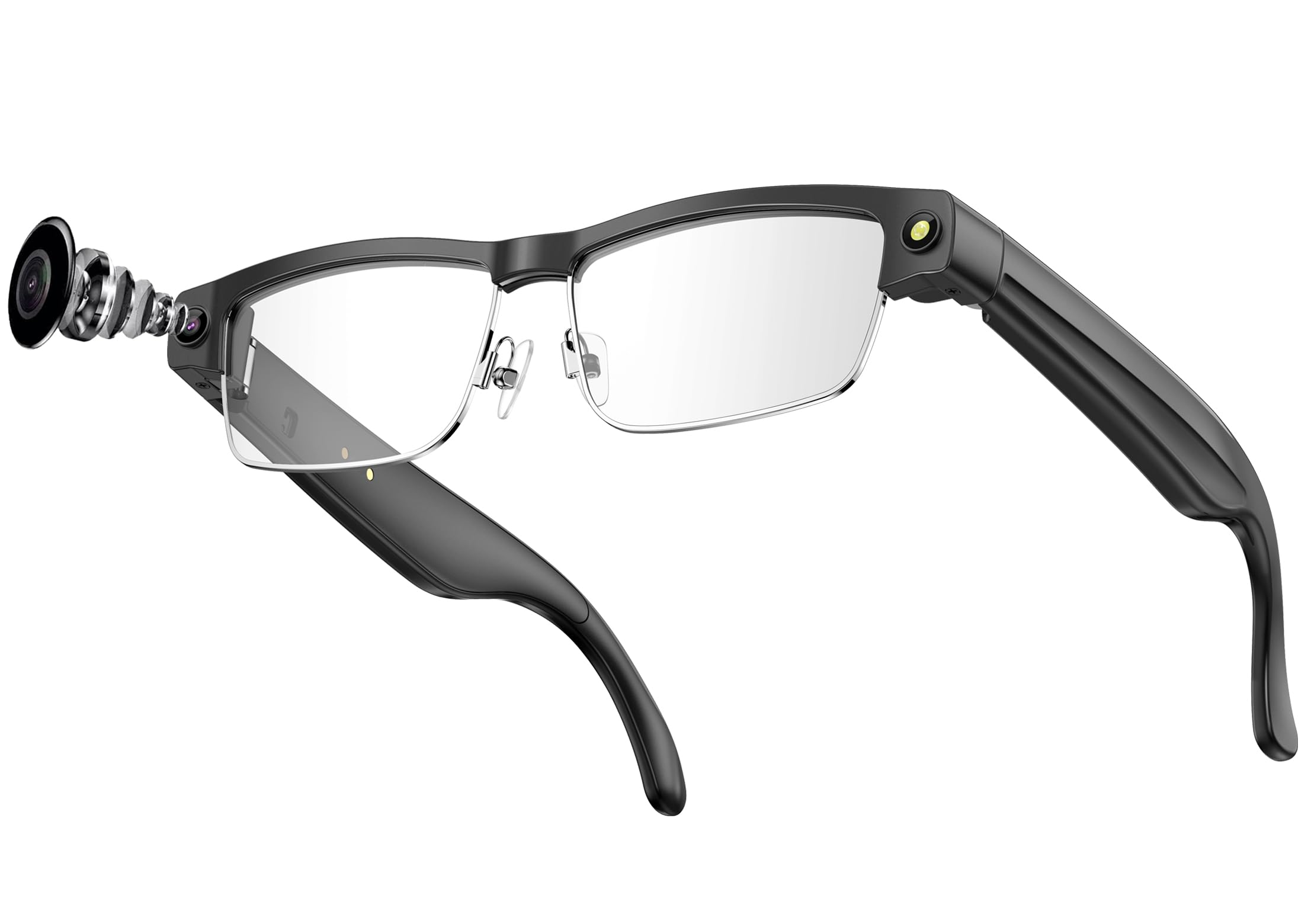 Smart Glasses Camera Recording Video Voice 4K 8MP Camera Photo AI Chat Translation Open Ear Audio Music Dual Microphone Sport Bluetooth Glasses for Men Women-image-17