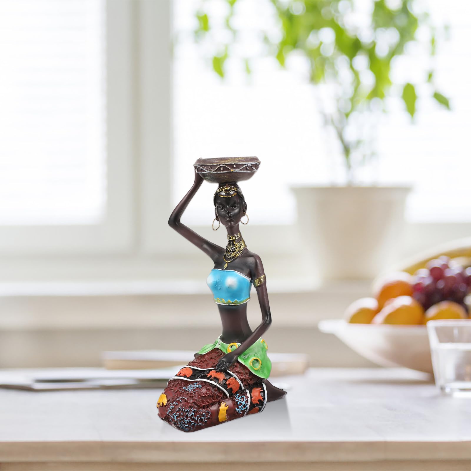 2 Stück Dekorative Kerzenhalter aus Kunstharz Stilvolle Kerzenständer für Romantische Atmosphäre Elegante Tischdeko für Zuhause und Abendessen