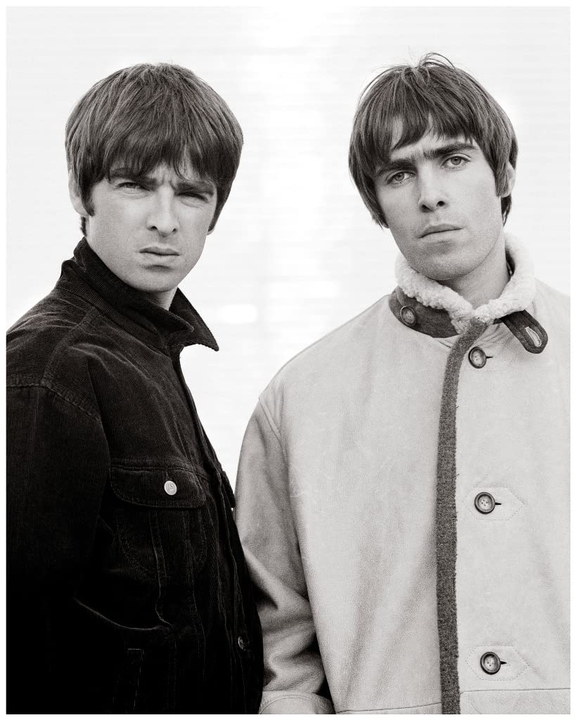 Noel and Liam Gallagher Oasis Britpop Legends : Huge Classic