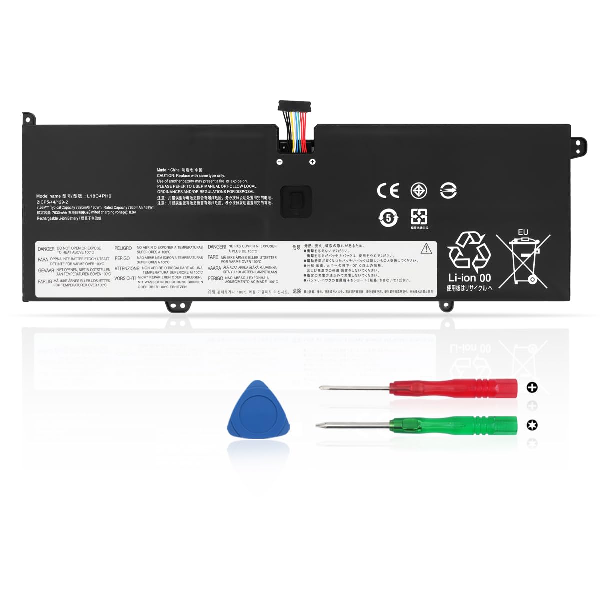 L18C4PH0 Laptop Batería para Lenovo Yoga C940-14IIL Type-81Q9 81Q900AABM 81Q900DQHH 81Q9000CGJ Series L18M4PH0 5B10W67374 5B10T11586 5B10T11585 5B10W67180