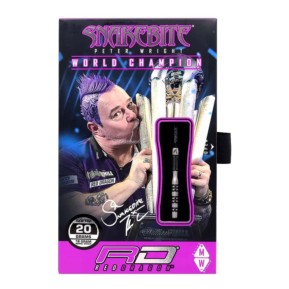 Amazon | Red Dragon レッドドラゴン Peter Wright Snakebite Black