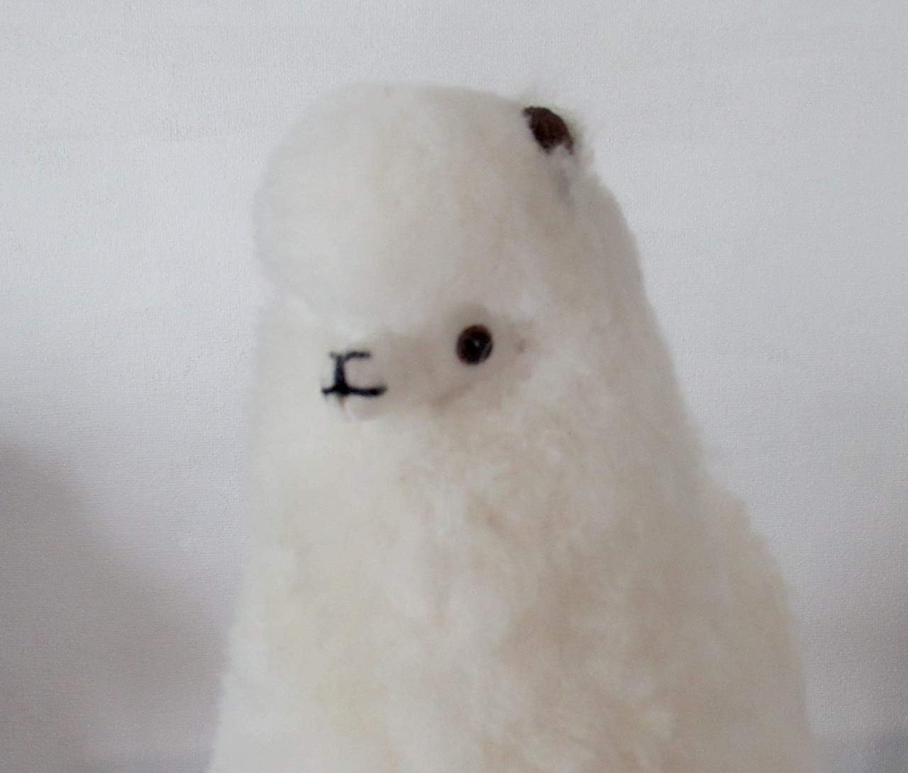 送料無料 ベビーアルパカ１００ 毛皮 馬 難有 ぬいぐるみ クスコ ペルー アンデス ２ 超安い