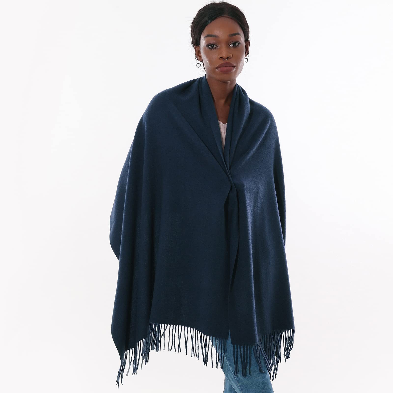 Sciarpa Pashmina Donna Invernale Scialle Sciarpe Elegante Cerimonia Grande Stole Foulard Scialle da Abito Sera