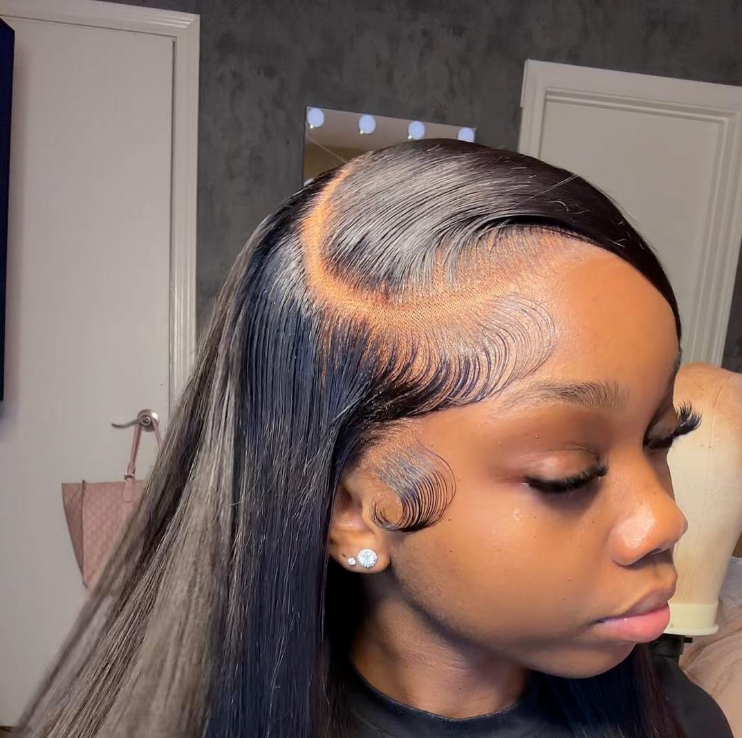 Amazon.com : Hermosa 13x6 HD Lace Front Wigs Human Hair 180