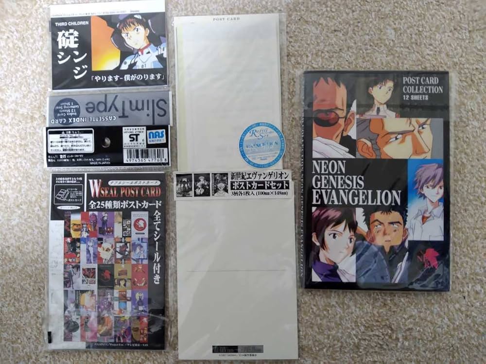 ヱヴァンゲリヲン post card collection Amazon.co.jp: Evangelion Postcard Refill Set Index Card