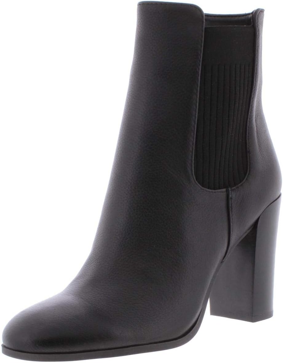 Kenneth Cole Women's Justin Heeled Ankle Bootie Boot, Black, 5 M US
