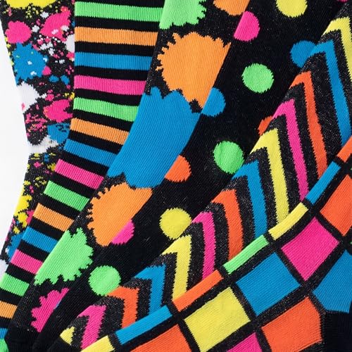 Image of Tipi Toe Women's Fun Patterned Dress Socks, 12-Pack Lightweight Colorful Crew Socks, Casual Novelty Assorted Designs