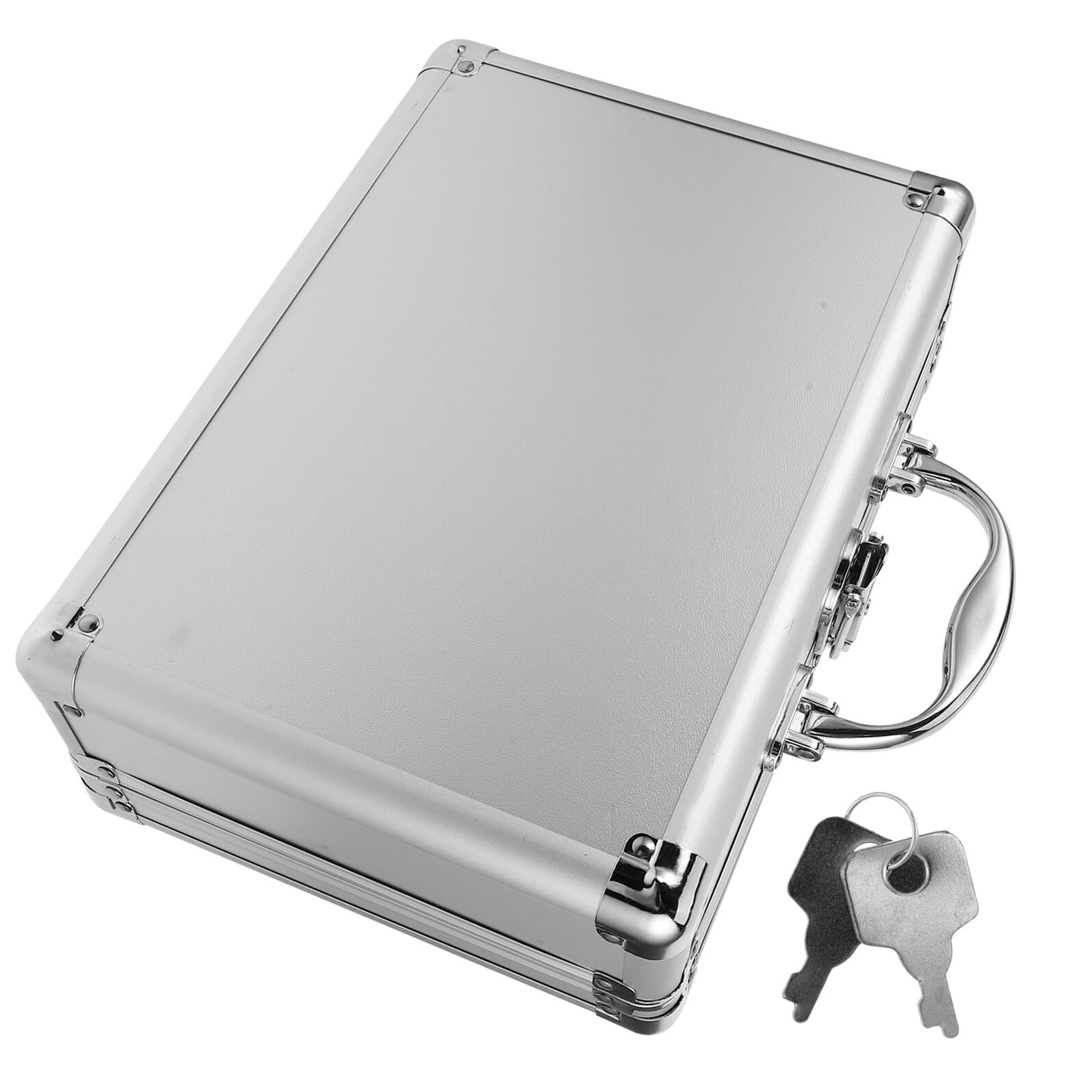 Aluminiowa Walizka Transportowa Aluminiowa Skrzynka Narzędziowa Twarda Obudowa Mikrofonu Tragbar Leere Metallbox Przenośny Organizer Do Przechowywania Aluminiowe Walizki Do
