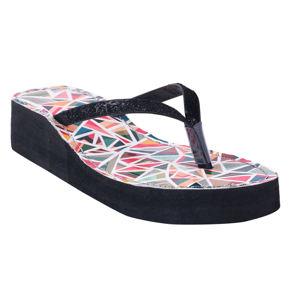 rubber heel slippers