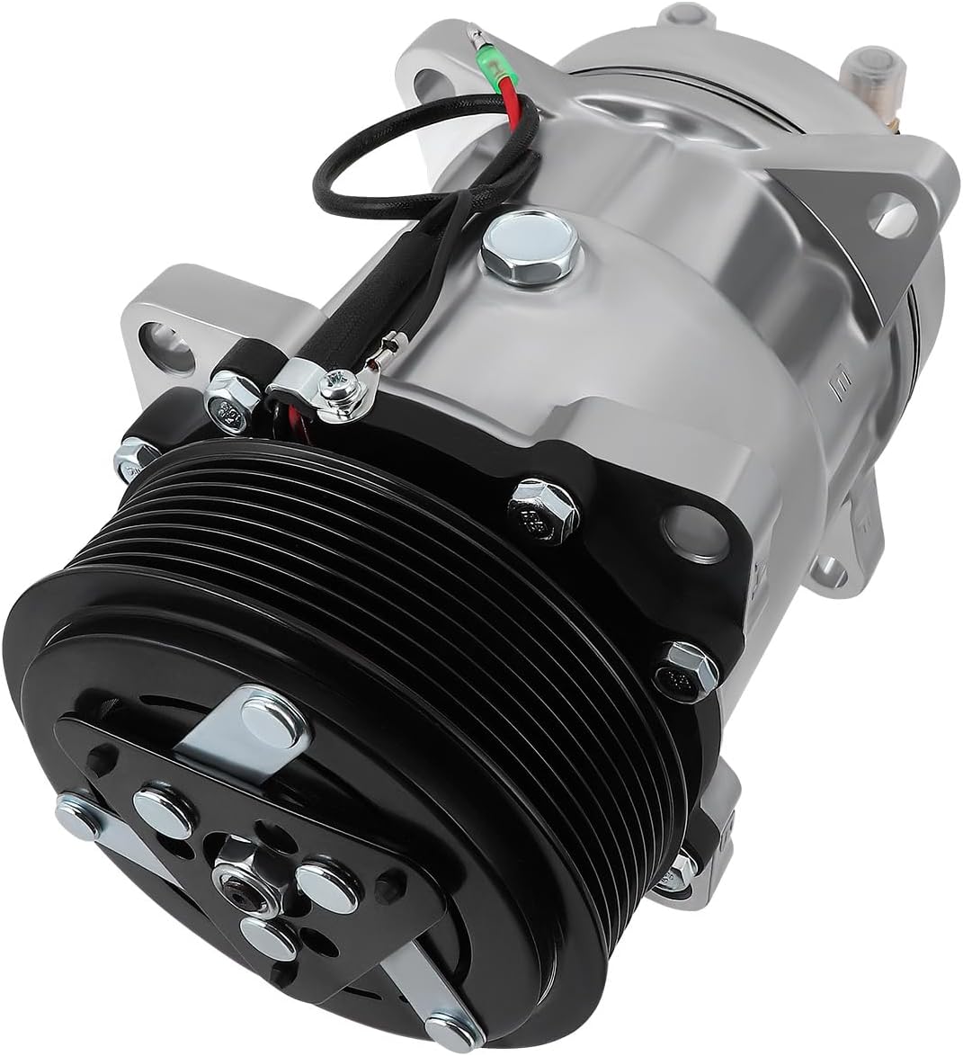 8L8Z19703A Air Conditioning A/C Compressor with Clutch Compatible with Ford Escape V6 3.0L 2008 2009 2010 2011 2012, Compatible with Mazda Tribute V6 3.0L 2008-2011 Replaces 9L8Z19703A
