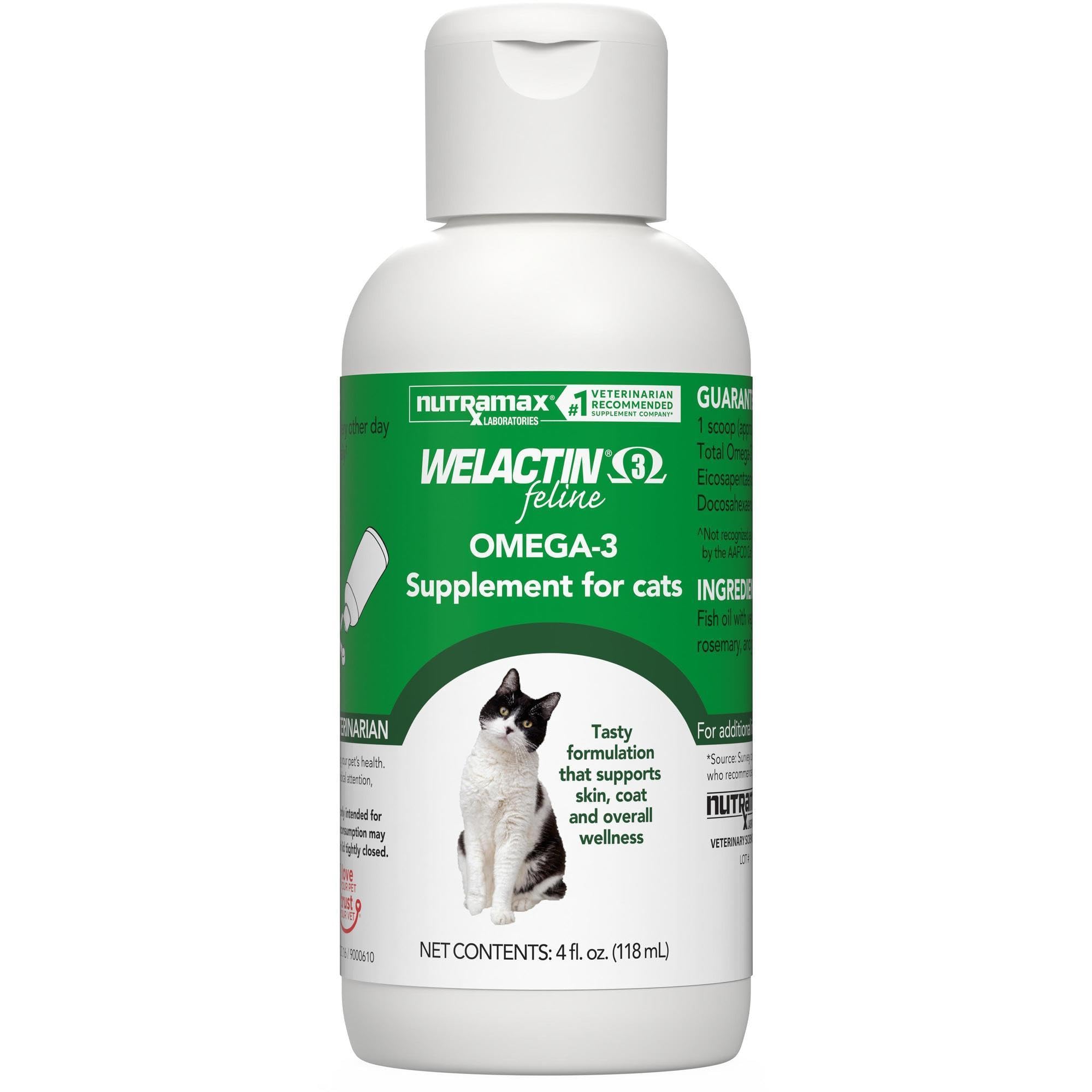Welactin Omega-3 Skin and Coat Support, Liquid, 4 oz, Green