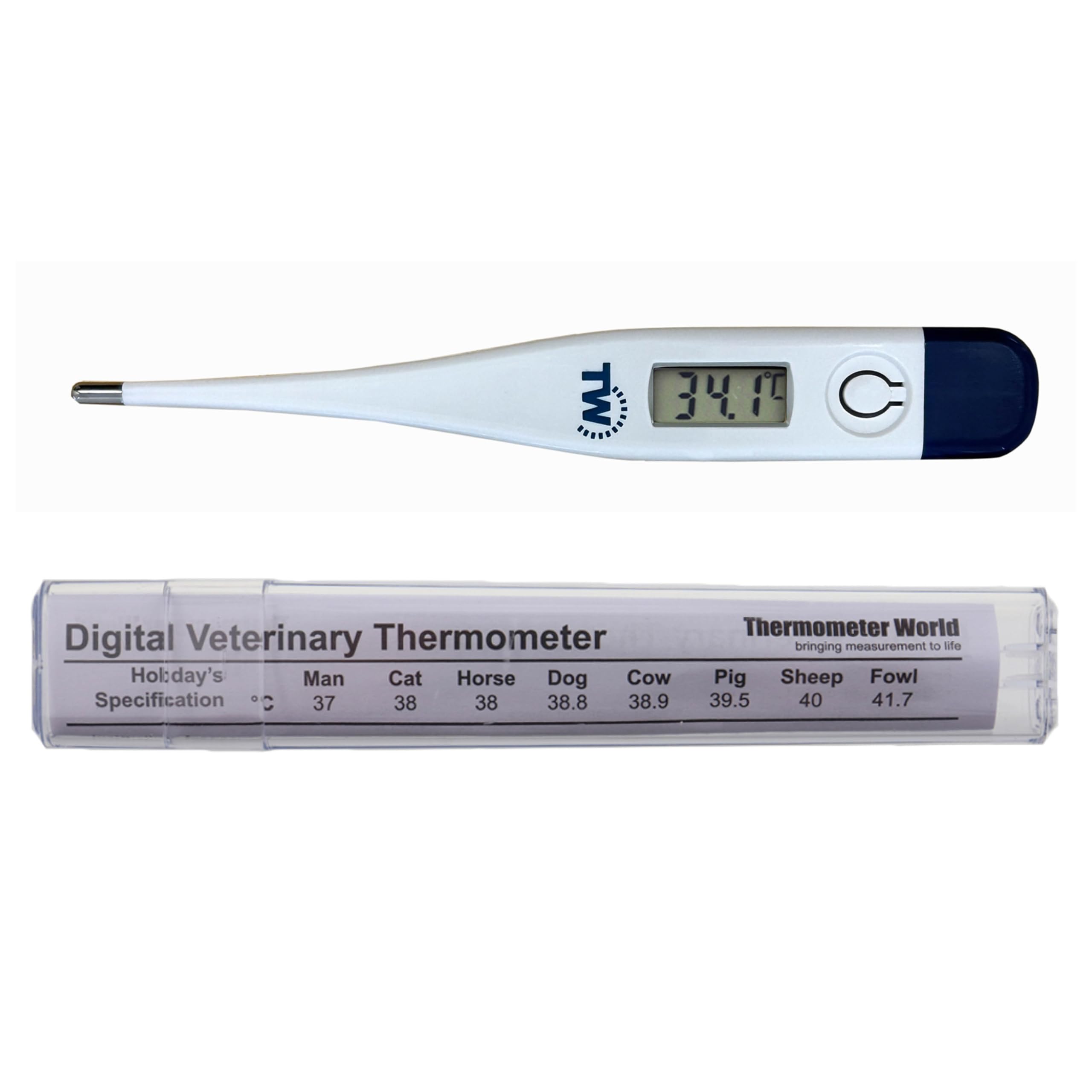 Digital Vets Thermometer for Pet Owners of Dogs Cats Horses Animals