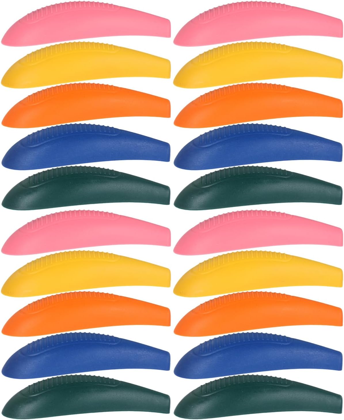 10Sets Non Slip Garment Hanger Shoulder Pads Slip Design for Secure Support for Suits and Coats Closets and Wardrobes