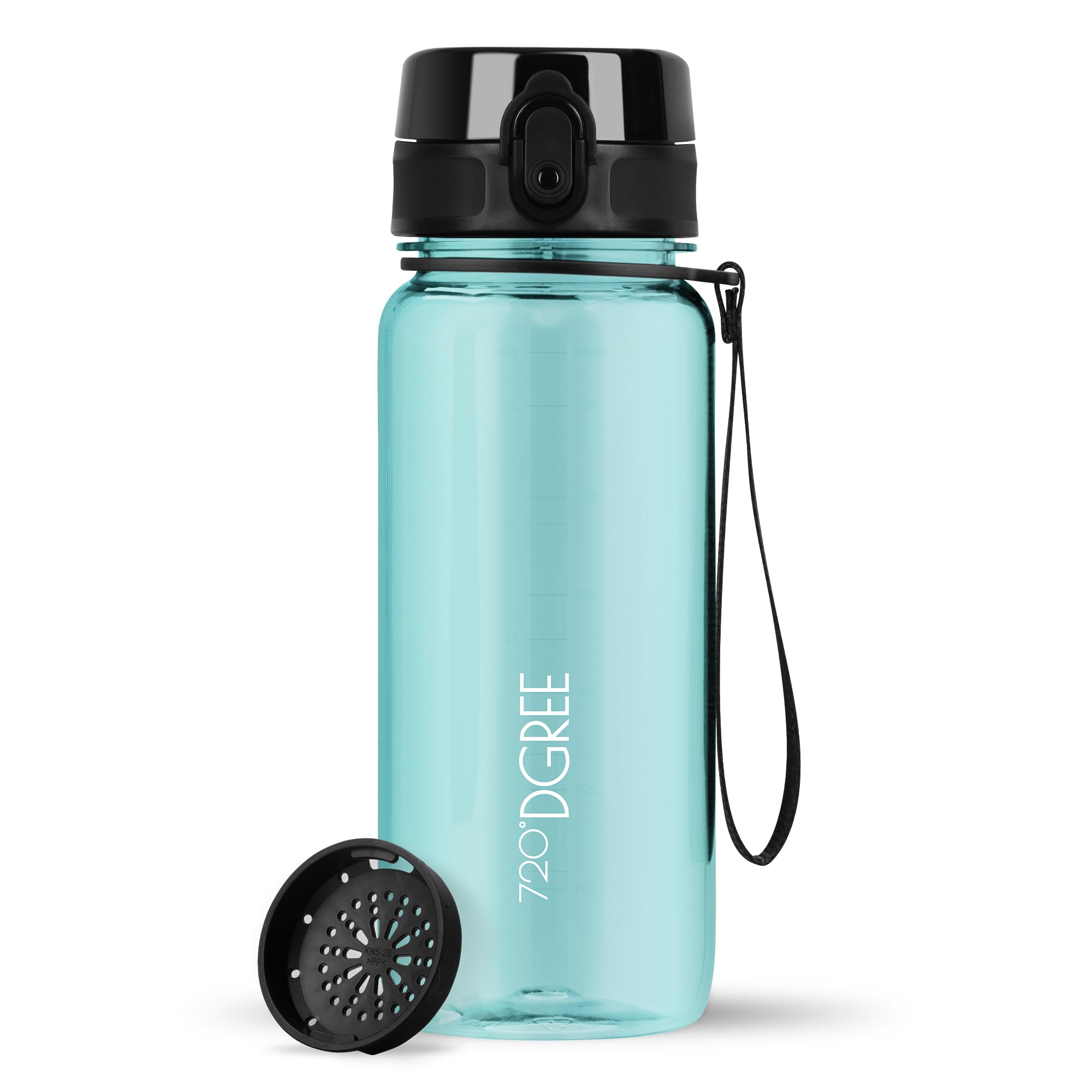 720°DGREE Botella Agua 1 Litro “uberBottle“ - Tamiz-Fruta, softTouch - Sin BPA, Prueba de Fugas, Reutilizable - Cantimplora, Water Bottle ideal para Deporte, Fitness, Gimnasio, Senderismo, Ciclismo — view 278
