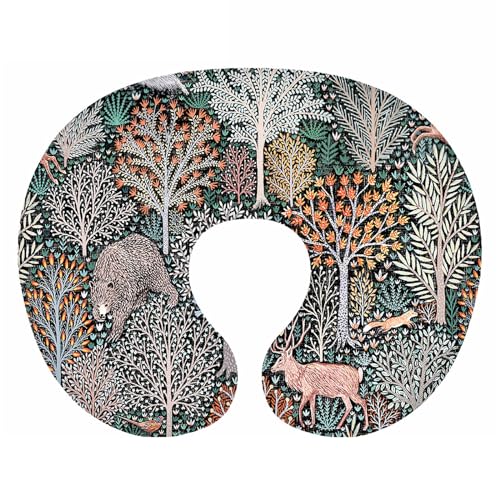 プリント授乳枕ケース新生児ベビーカバーマタニティ授乳枕カバー看護スリップカバー洗濯機で洗える枕カバー