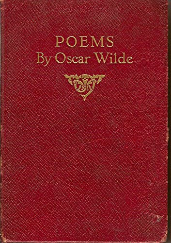 Poems By Oscar Wilde B01FYZGBIU Book Cover