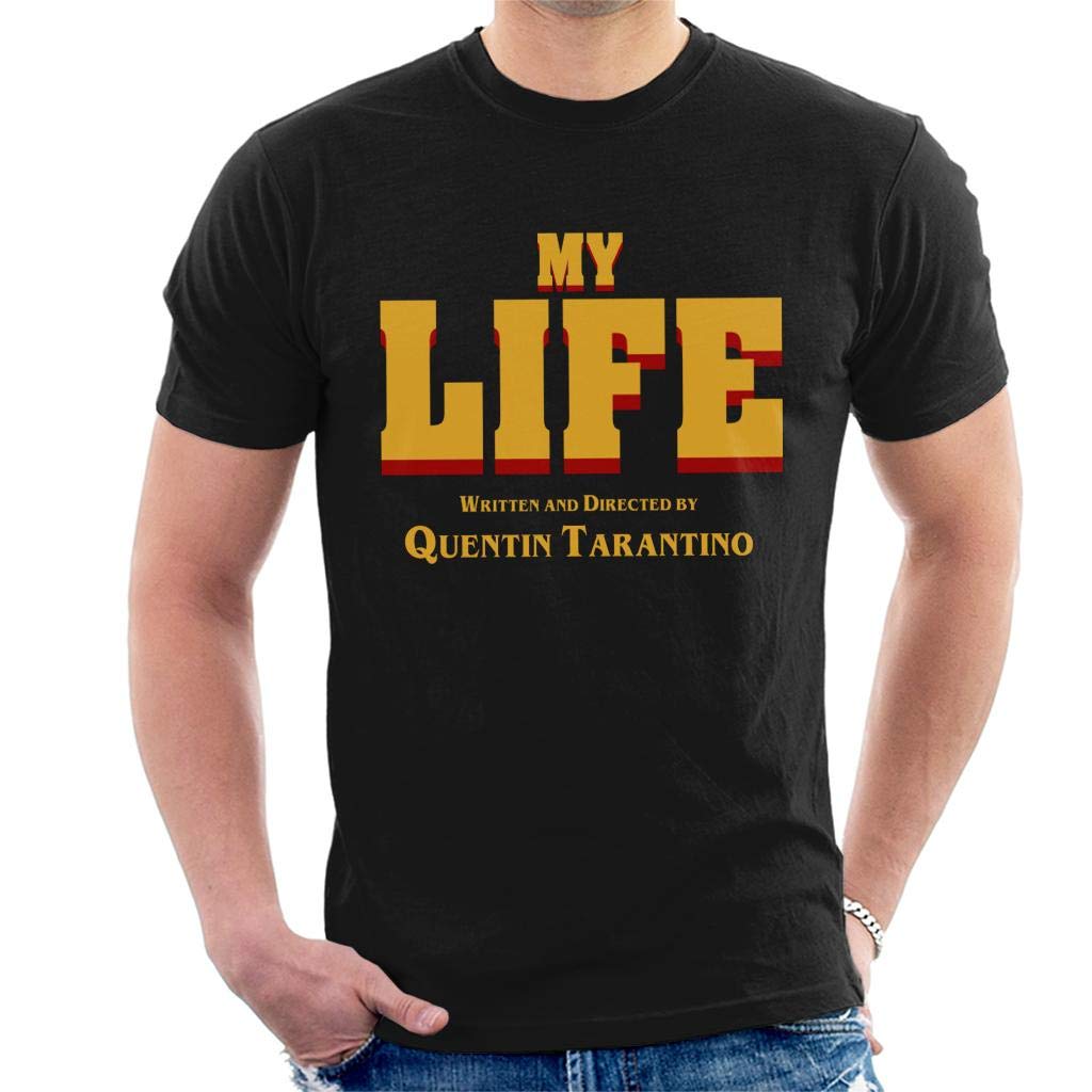 Cloud City 7 Men's Black My Life A Film By Quentin Tarantino T-Shirt