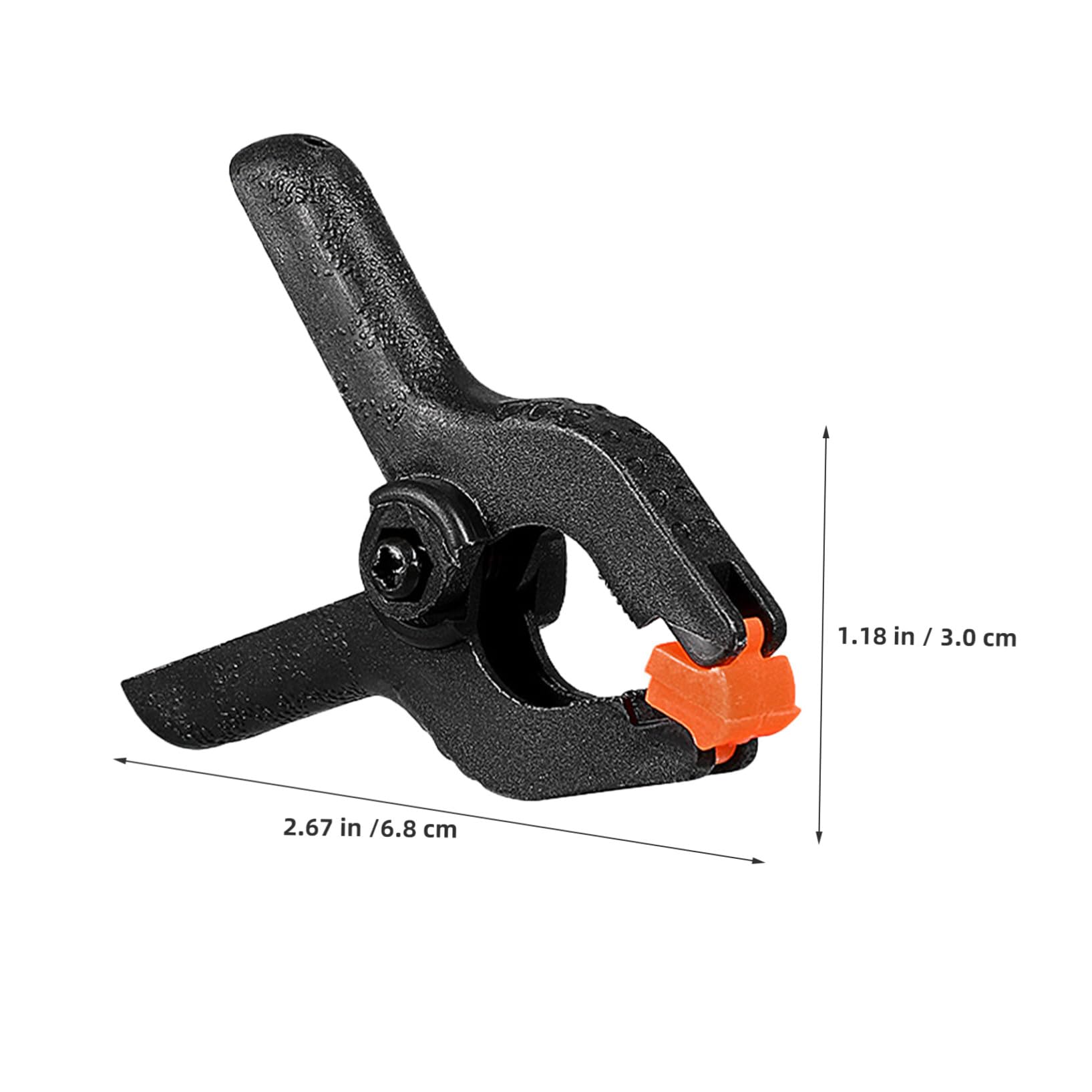 50 pezzi Morsetti Molla in Plastica per Sfondo Fotografico Clip Resistenti per Studi e Progetti Te Supporto Affidabile per Tessuti e Fondali di Varie Dimensioni