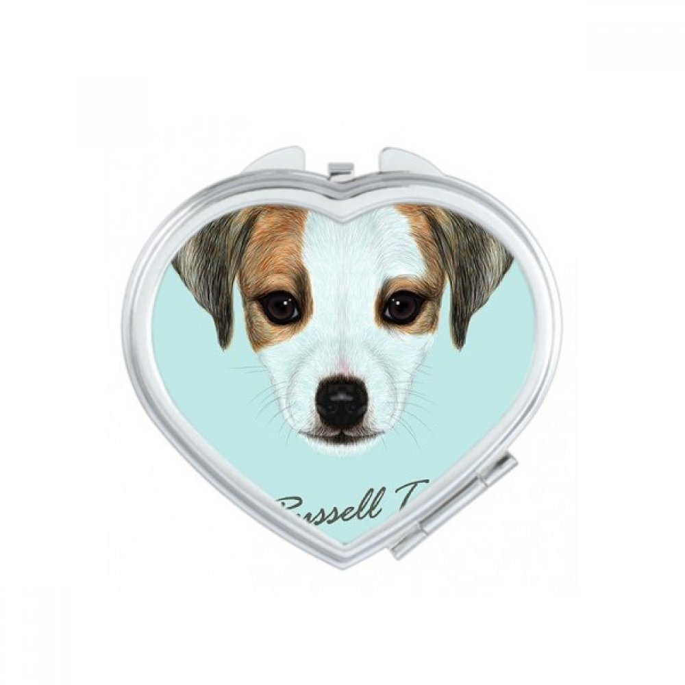 Miroir compact Jack Russell Terrier mignon petit miroir de poche portable