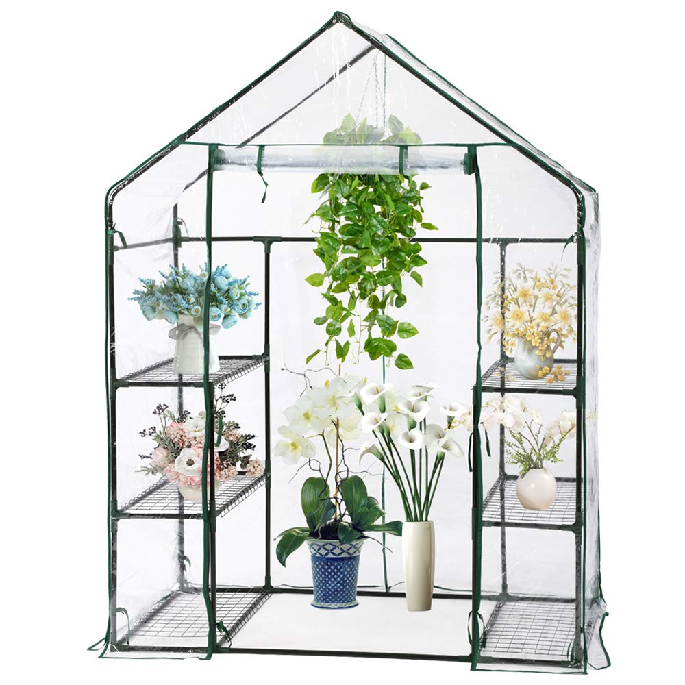 FDW Greenhouse for Outdoors Greenhouse Plastic Mini