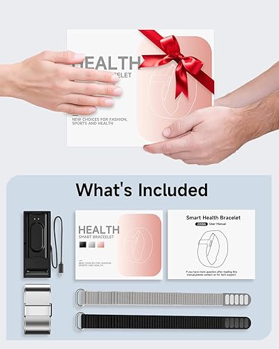 Miniatura 7 de Rastreador de actividad física, rastreador de pasos de actividad portátil para hombres y mujeres, sueño continuofrecuencia cardíaca, SpO2monitor de