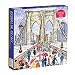 Galison Michael Storrings Brooklyn Bridge Puzzle, 1000 Pieces, 20" x 27'' - Illustrated Art Puzzle with Scene from New York's Famous Landmark - Challenging Family-Friendly Activity