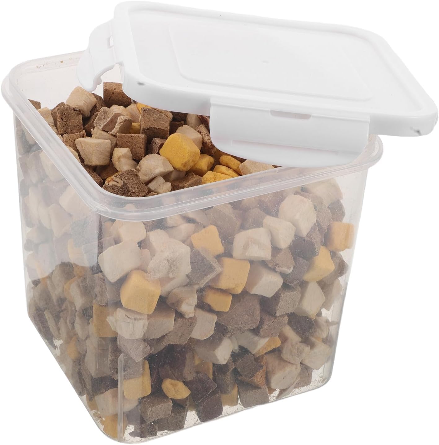 Snack per Cani e Gatti, Cubetti di Pollo Liofilizzato 100% Naturale, Spuntini Sani e Croccanti per Animali Domestici, Ricchi di Proteine, 120g