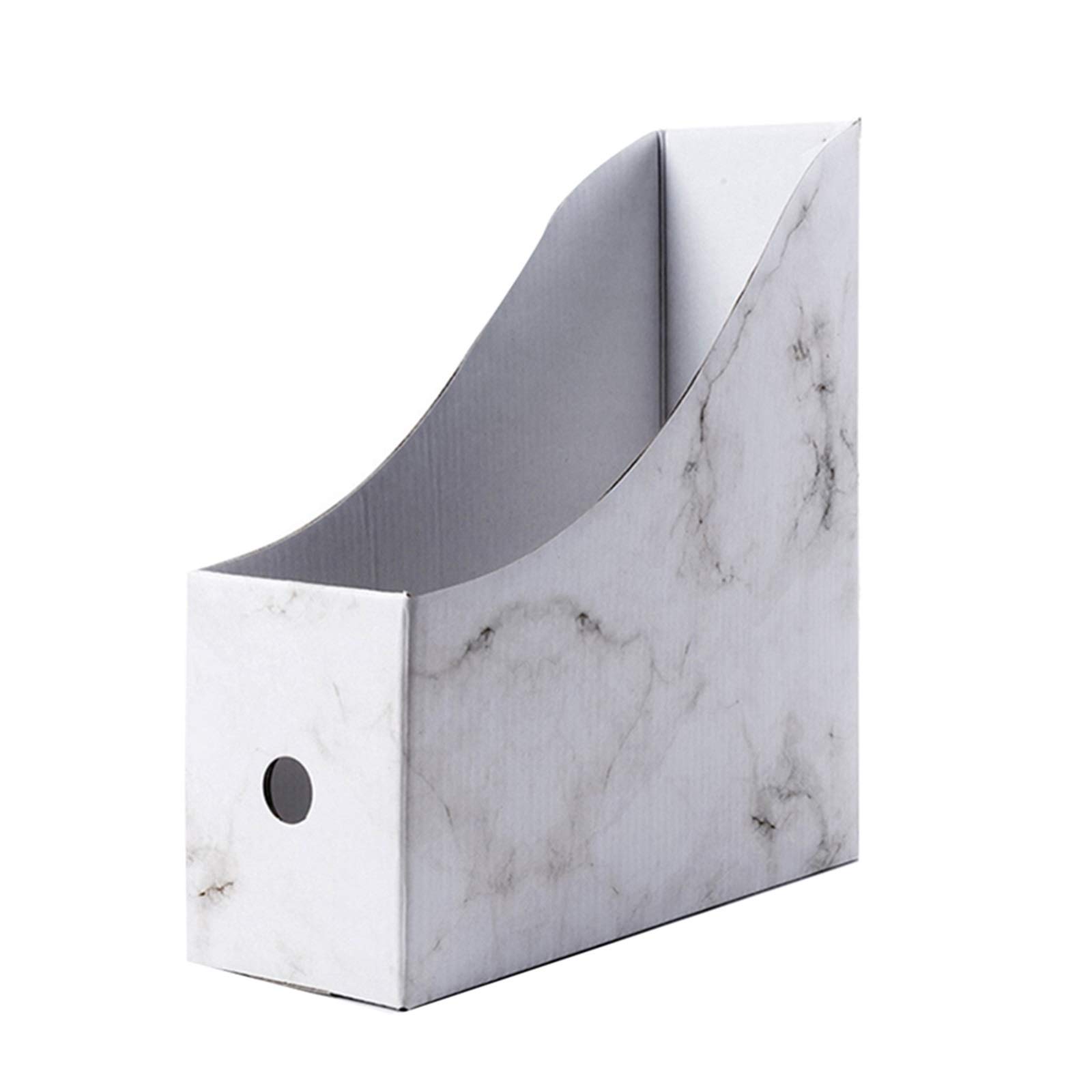 Magazine rack et boîte de rangement en papier kraft pliable pour table