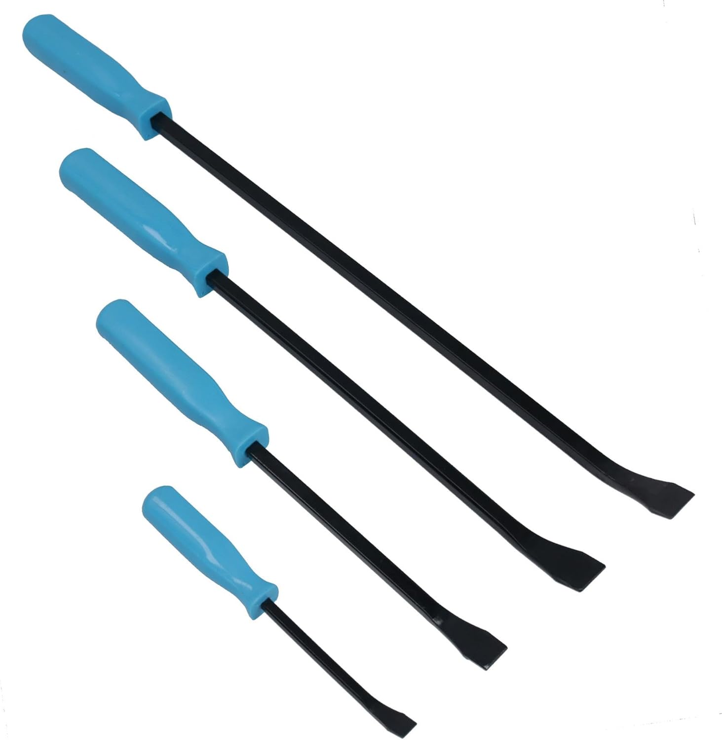 4pc Pry Bar Crow Bar Wrecking Moving Bar Lever Puller Set 180mm – 575mm