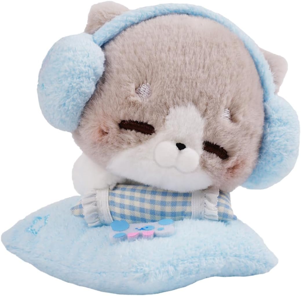 CALEMBOU Anime Plush Doll, 4.7'' Handspupu Lying Down Series Kawaii Animals Plush Figure, Cute Stuffed Doll Collectible Plush Toys Christmas Birthaday Gifts for Girl (pupu)