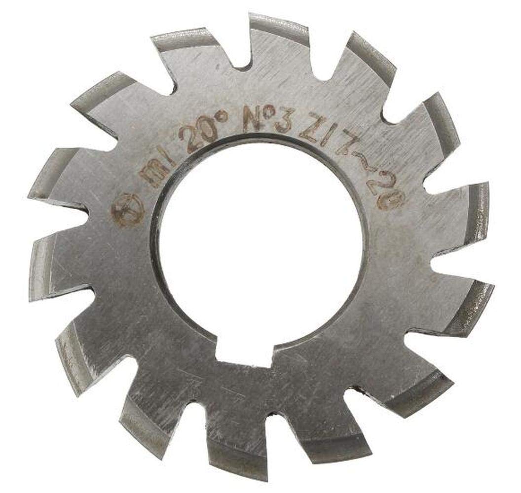 1PCS Modul 1 PA20 Bohrung 22 Mm # 1-8 HSS Involute Zahnradfräser Zahnradfräser (#6)