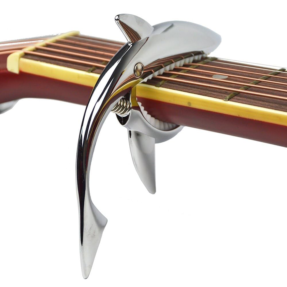 Amazon.com: Shark Capo,Zinc Alloy Tone Clip for Acoustic