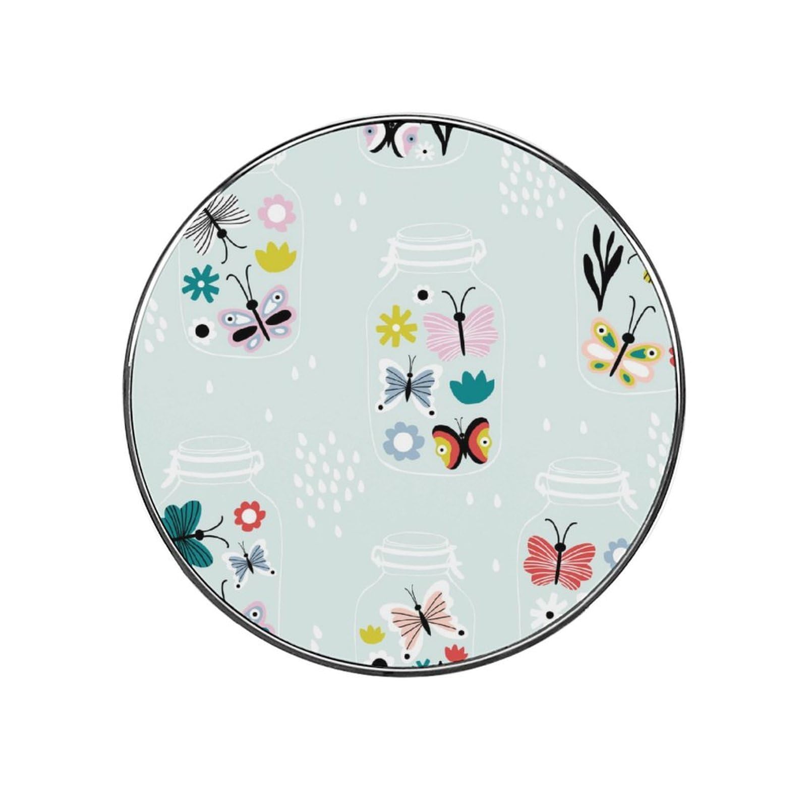 Color Butterfly Alloy Fridge Magnet For Office Cabinet Refrigerator Whiteboard Photo