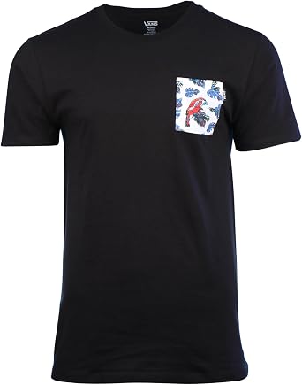 Wall Parrot Pocket T-Shirt-Black 