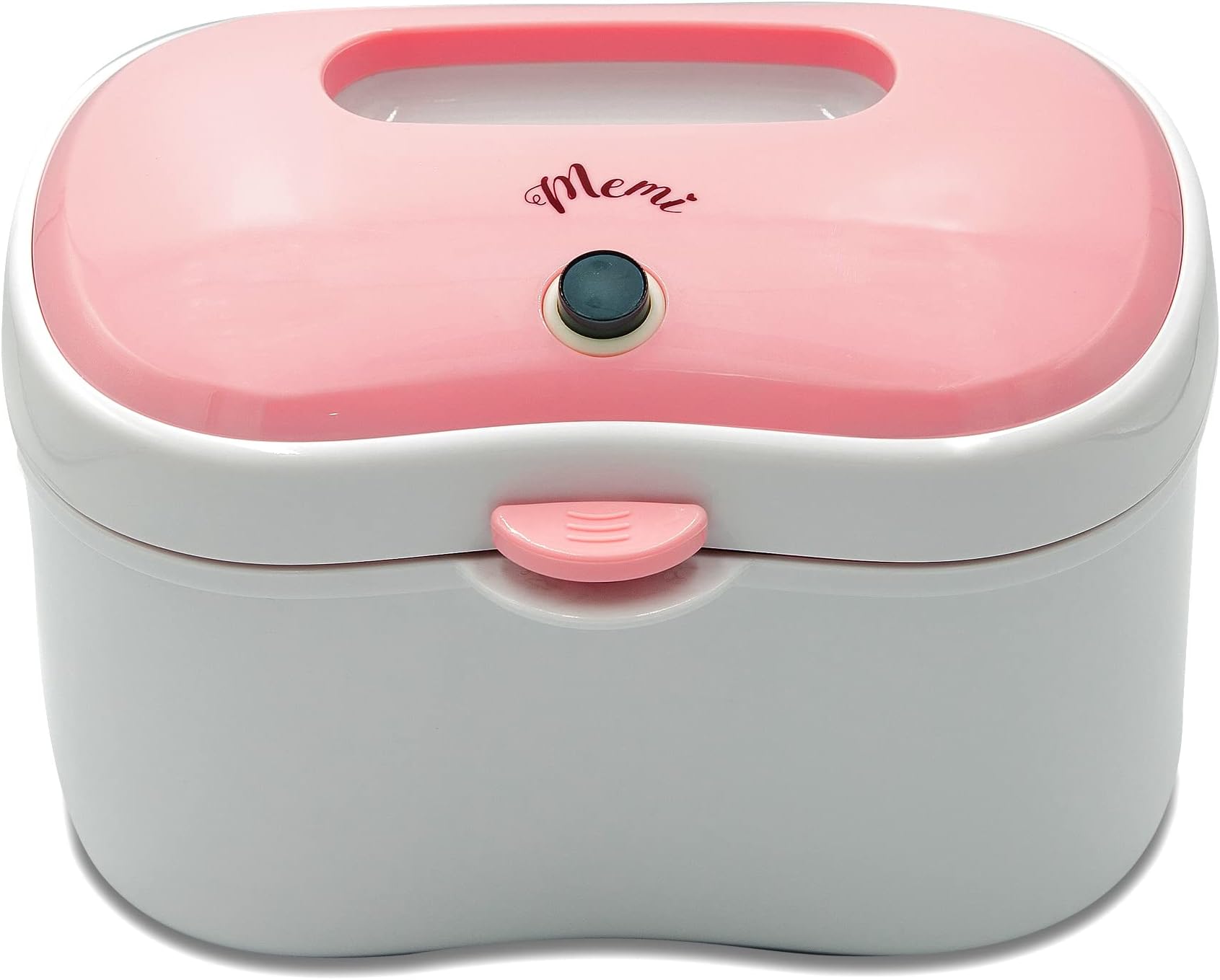 (Upgraded) MEMI Dreamy Wipes Warmer | Holder | Easy-USE | Perfect Gift |(Pink Rose))