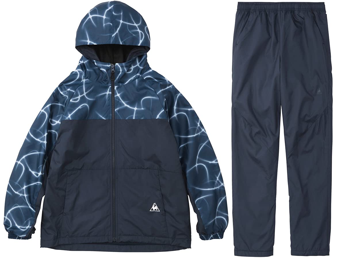 le coq sportif セットアップ ウィンドブレーカー 上下M ネイビー le coq sportif ルコック レディース ウィンドブレーカー 上下