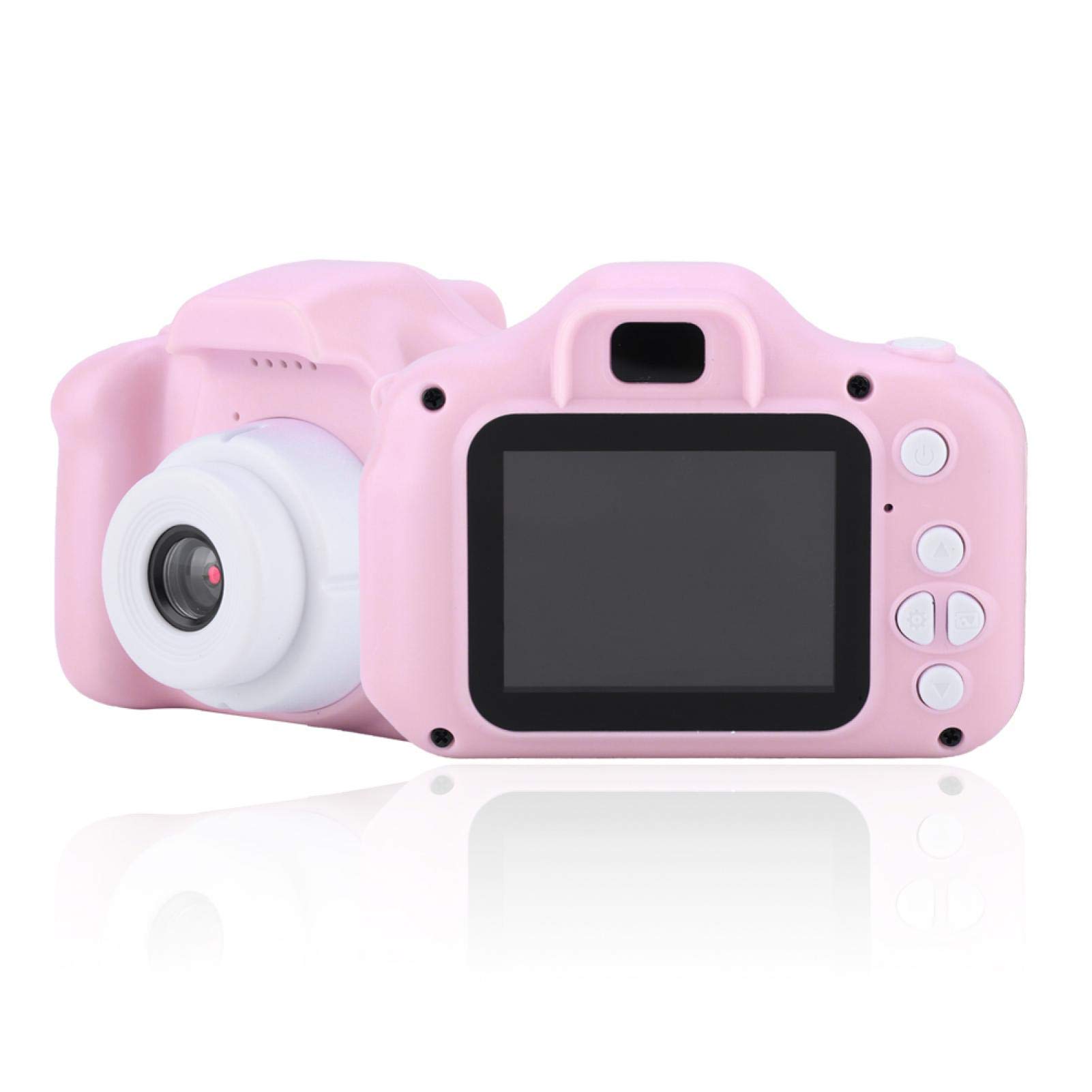 Kids Camera Girls Toys for 3 4 5 6 7 8 Year Old Birthday 2 Inch1080P Toddler Camera Portable Children Digital Video Camera for 3-10 Year Old Girl with Charging Cable ()