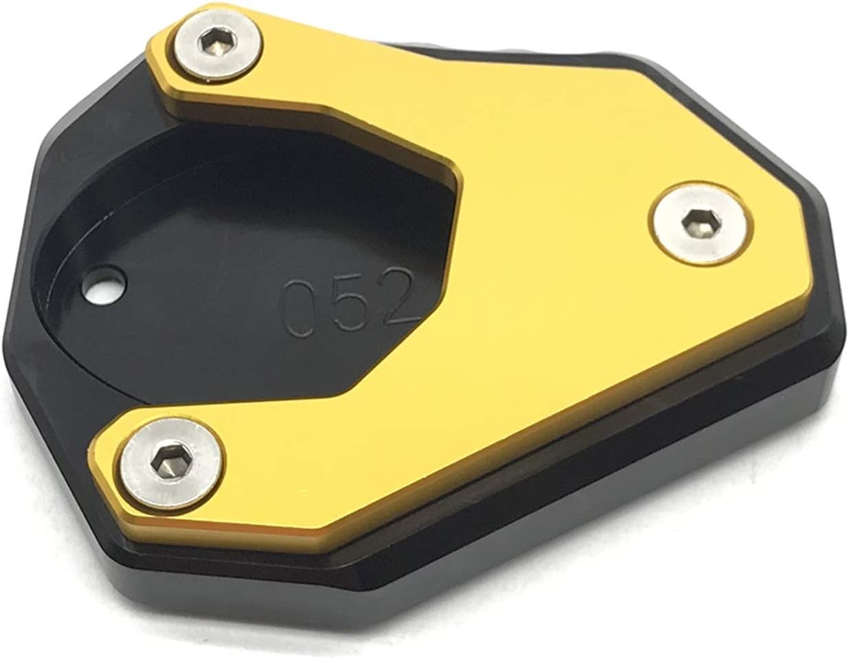 For Ka-wasaki For NI-NJA 400 Z400 For V-ersys 650 Motorcycle Foot Side Stand Extension Enlarger Pad Support Frame Plate Support Plate (Color : 4)