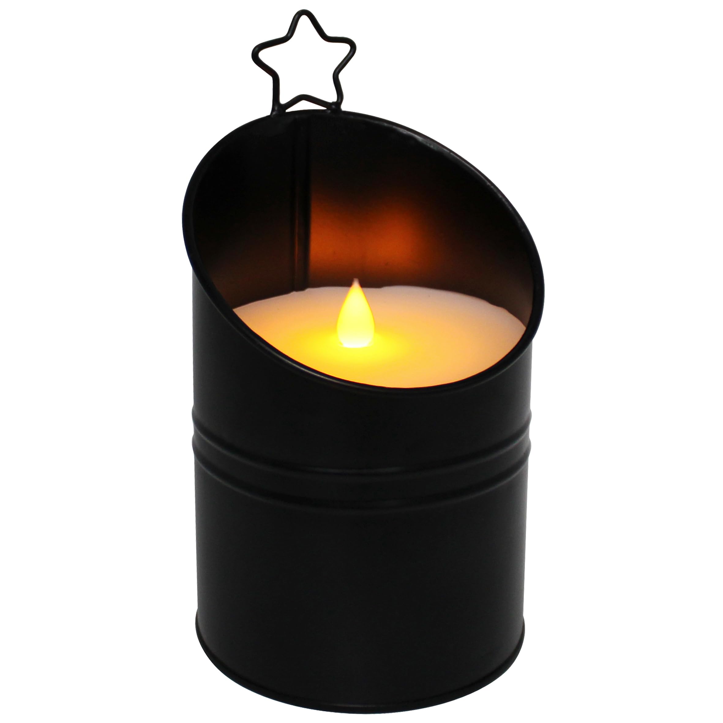 Amazon.co.jp : CVHOMEDECO. ヴィンテージ亜鉛メッキ缶フレームレスLED