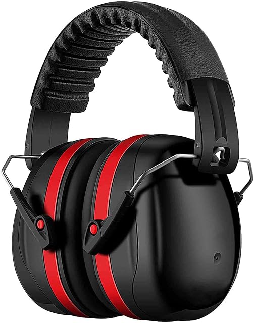 Ear Protection for Shooting SNR 34dB Safety Ear Defenders Muffs Ear Protectors Provide Hearing Protection