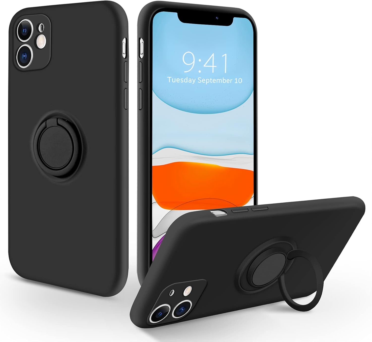 KiviCase iPhone 11 Case, Phone Case iPhone 11, Slim Silicone Protective