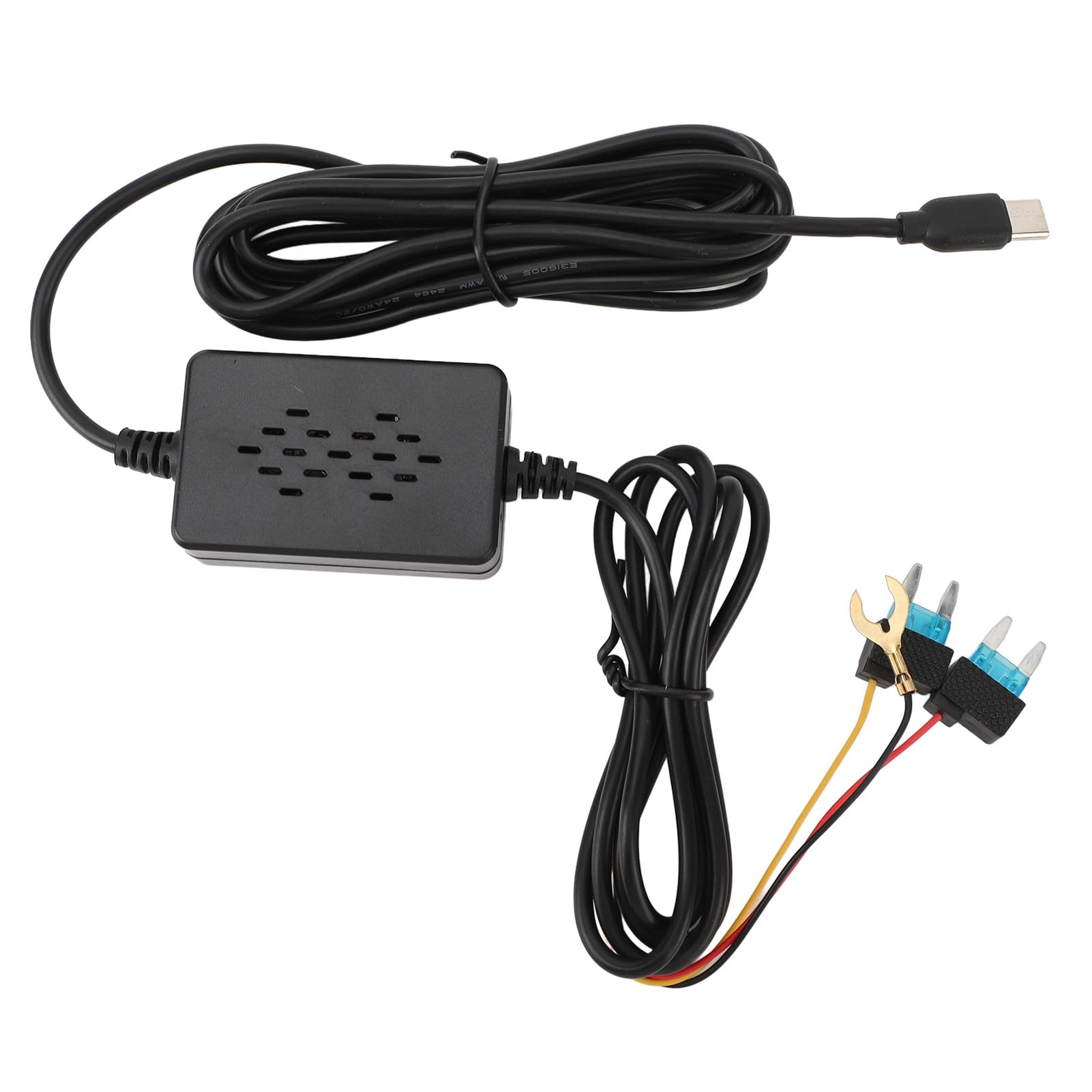BLUHAWK Car Dash Camera Hardwire Kit Type-C Output | 12V/24V to 5V Converter | Low Voltage Protection | Suitable for All Cars, SUVs, Trucks – Dash Cam Power Adapter Set-image-18