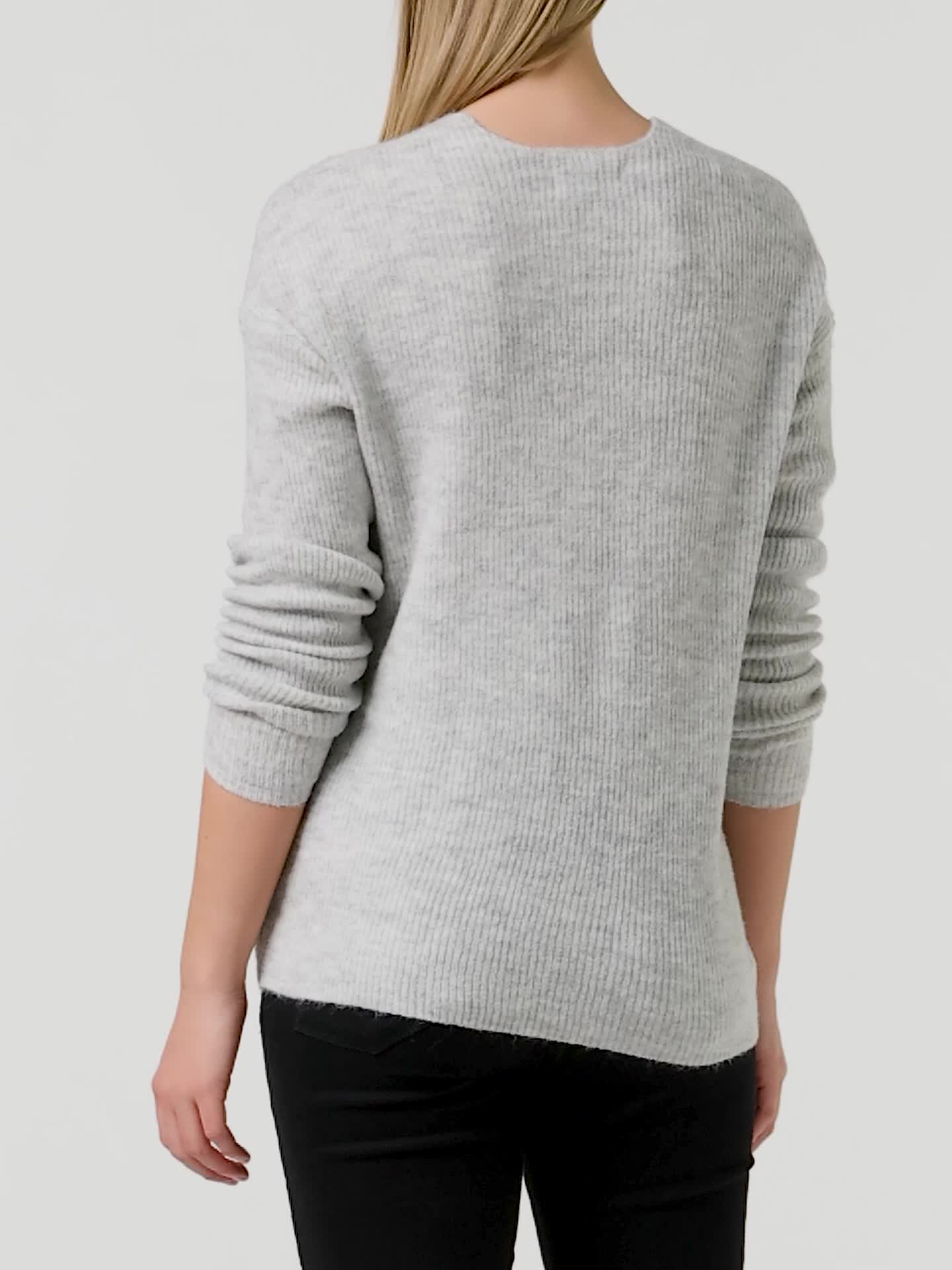 ONLY Onlcamilla V-neck L/S Pullover Knt Noos Ladies Knitted